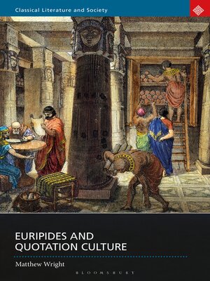 cover image of Euripides and Quotation Culture